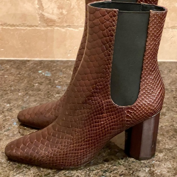 Donald J Pliner Laila Python embossed booties - Picture 7 of 16